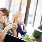 burgers in dialoog met journalisten